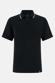 Supima Interlock Half Zip Polo, , thumb, 5