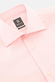 Camicia A Righe In Cotone Regular Fit, Rosa, thumb, 5