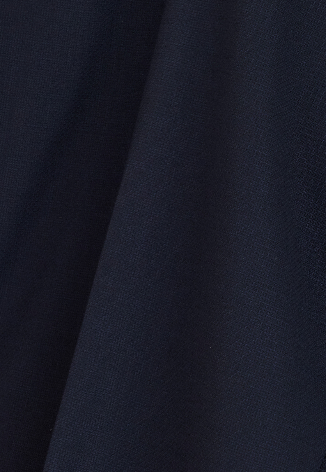 Spodnie z elastycznej wełny w drobny wzór, Navy blue, hi-res, 4