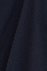 Spodnie z elastycznej wełny w drobny wzór, Navy blue, thumb, 4