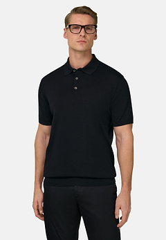 Polo Di Maglia In Cotone Seta
