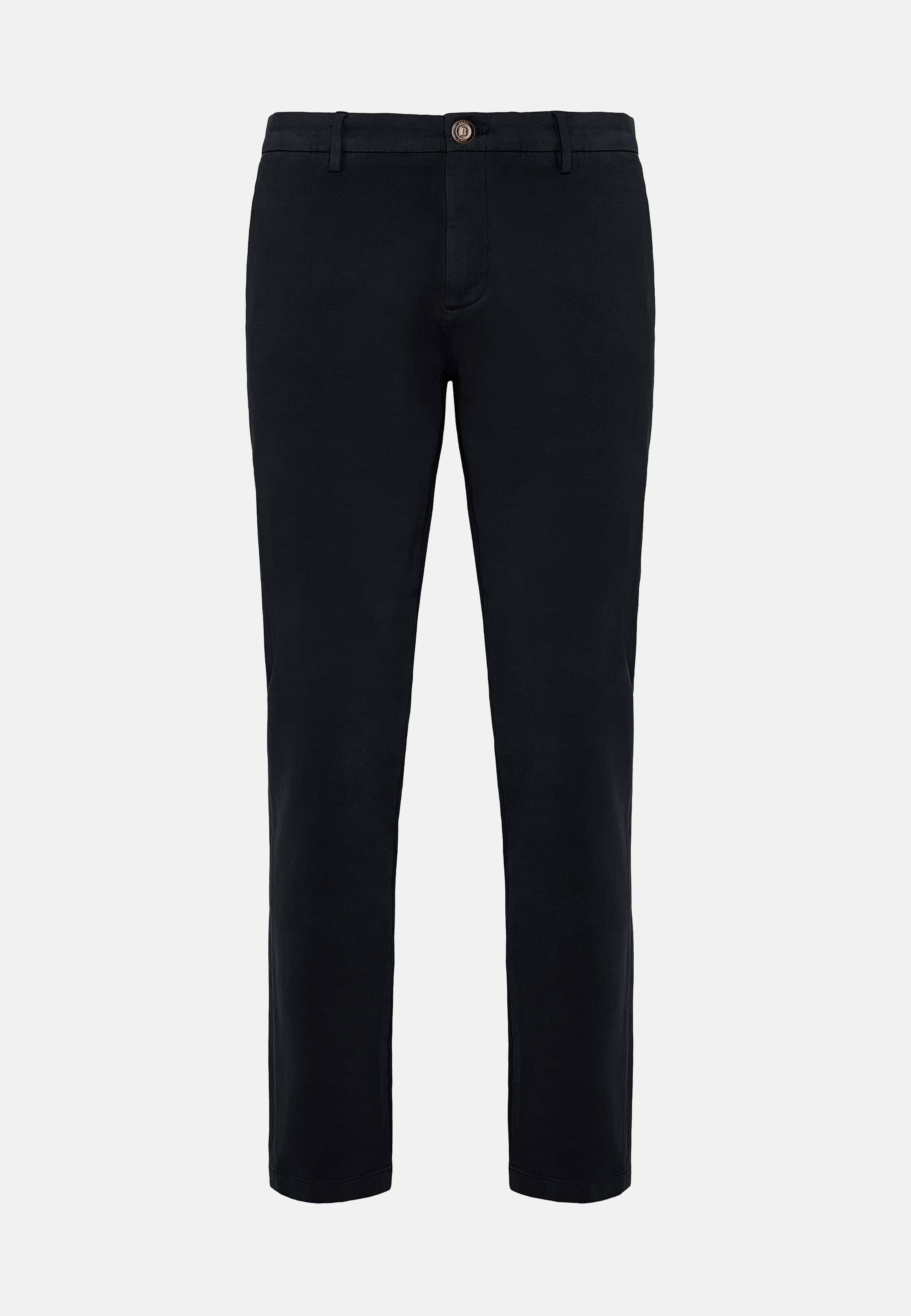 Men s Stretch Cotton Trousers Boggi Milano