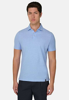 Polo En Coton Et Lin