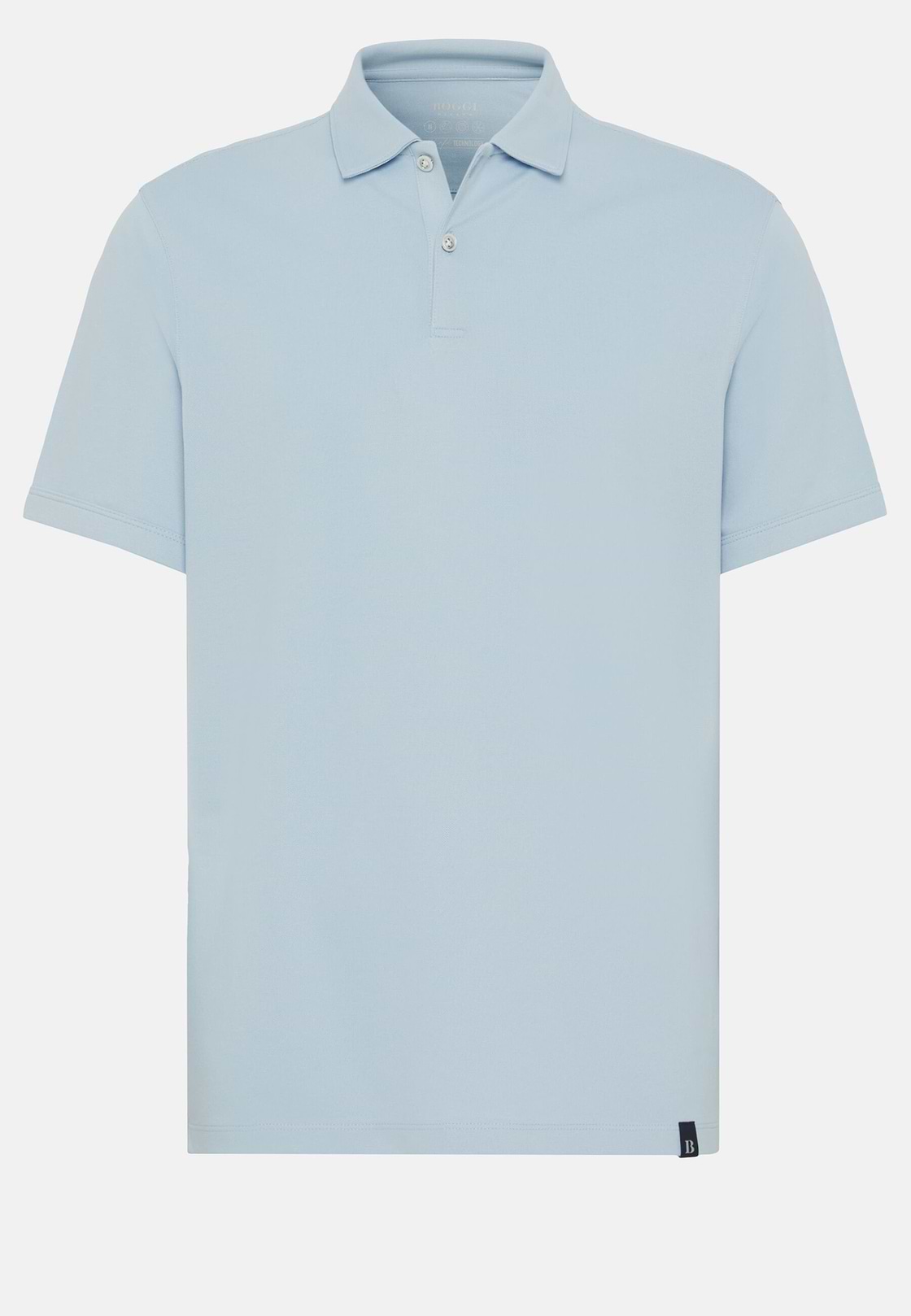 Spring High-Performance Piqué Polo Shirt, Light Blue, hi-res