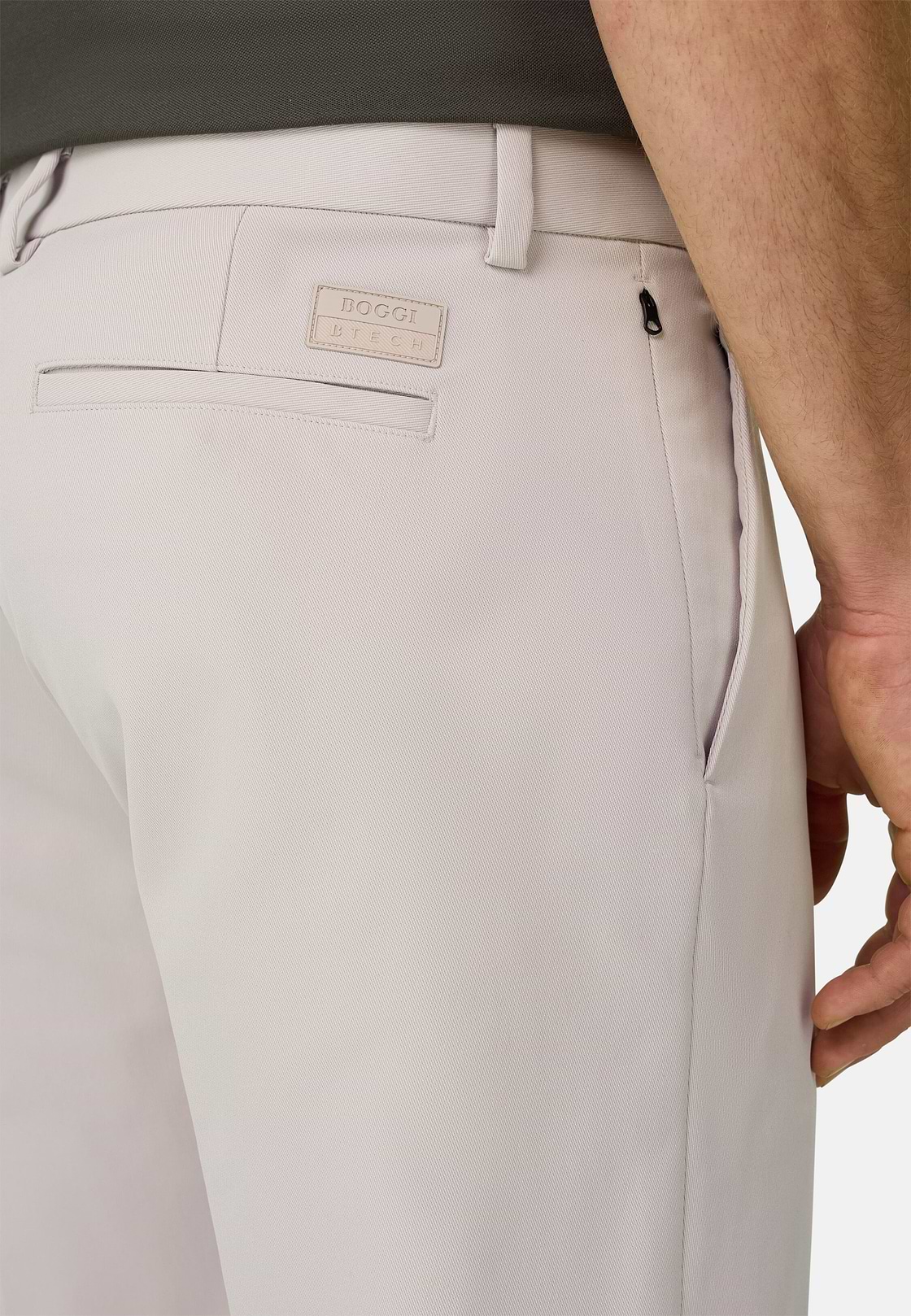 Trousers in Technical Fabric B Tech, Sand, hi-res, 3