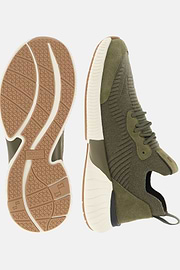 Willow Trainers in Wool Blend, Green, thumb, 4