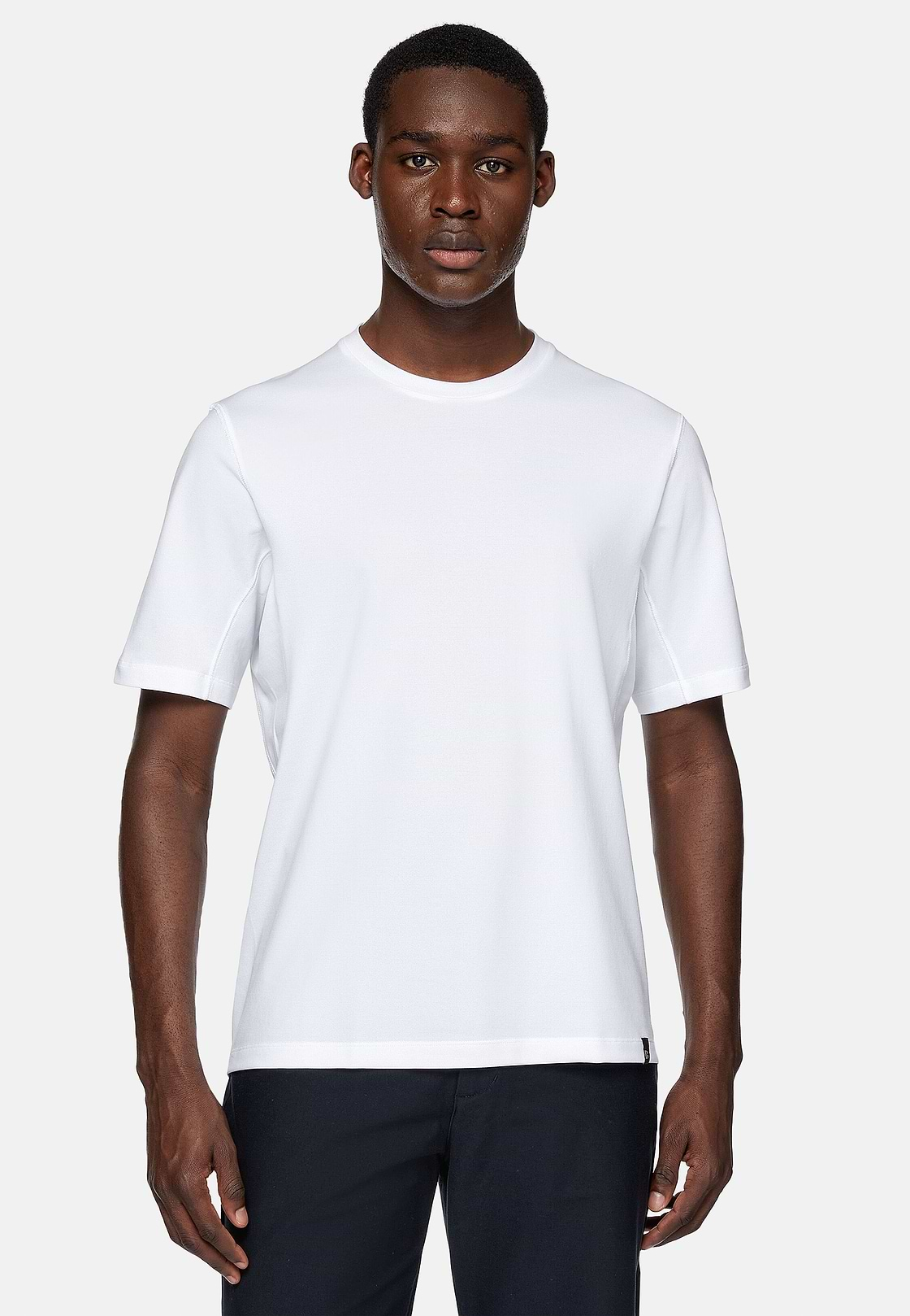 T-shirt En Piqué Performant, Blanc, hi-res