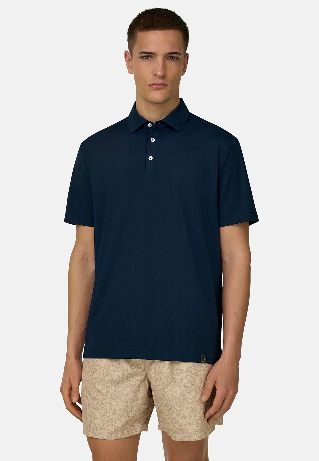 SuperTech Polo Shirt, Navy blue, hi-res, 2