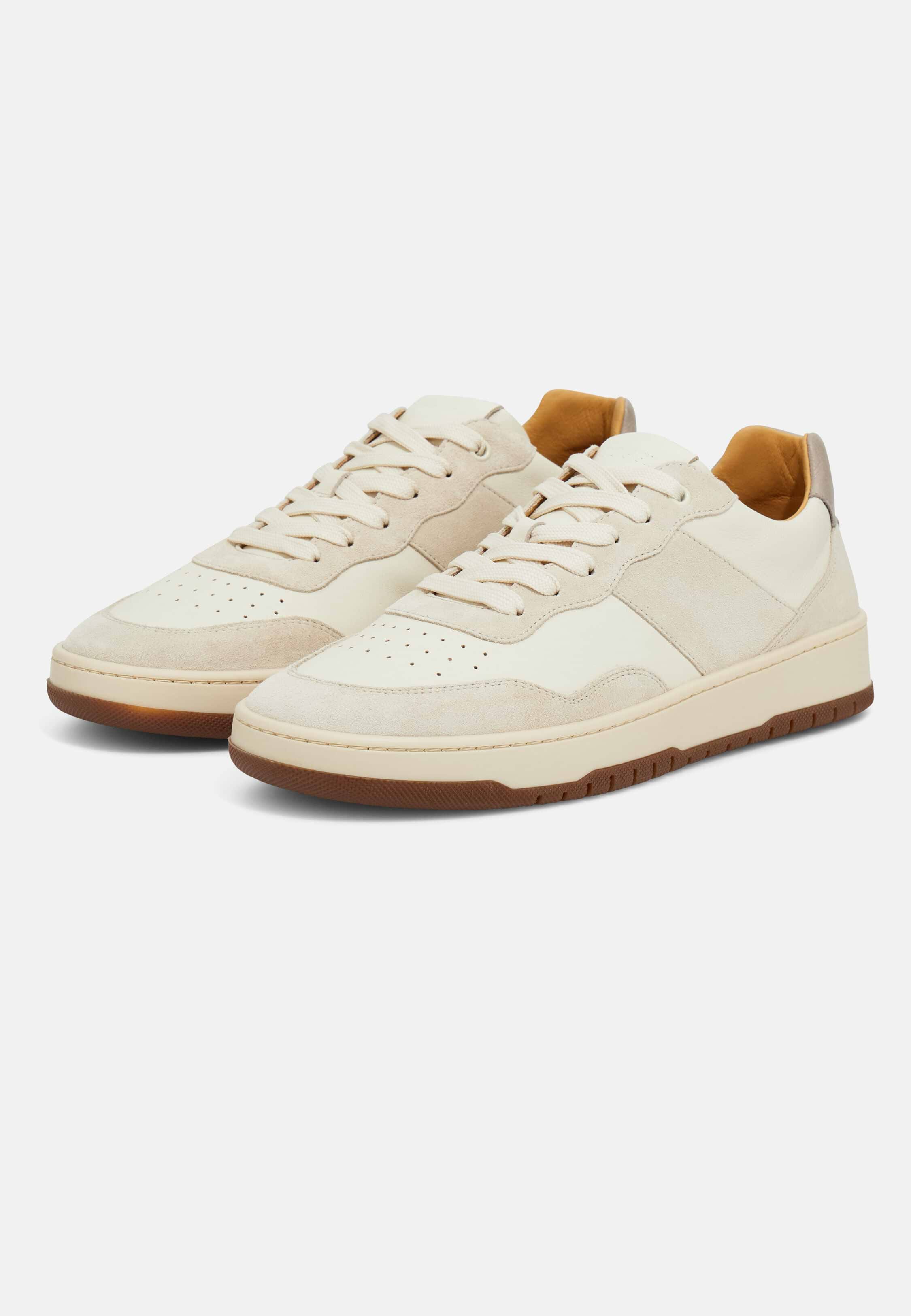 TumbledLeatherTrainers. sneakers - Image 4