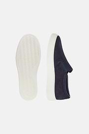 Slip-On de Ante, Azul  Marino, hi-res