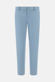 Pantalon En Coton Tencel Extensible, Air-bleu, thumb, 5