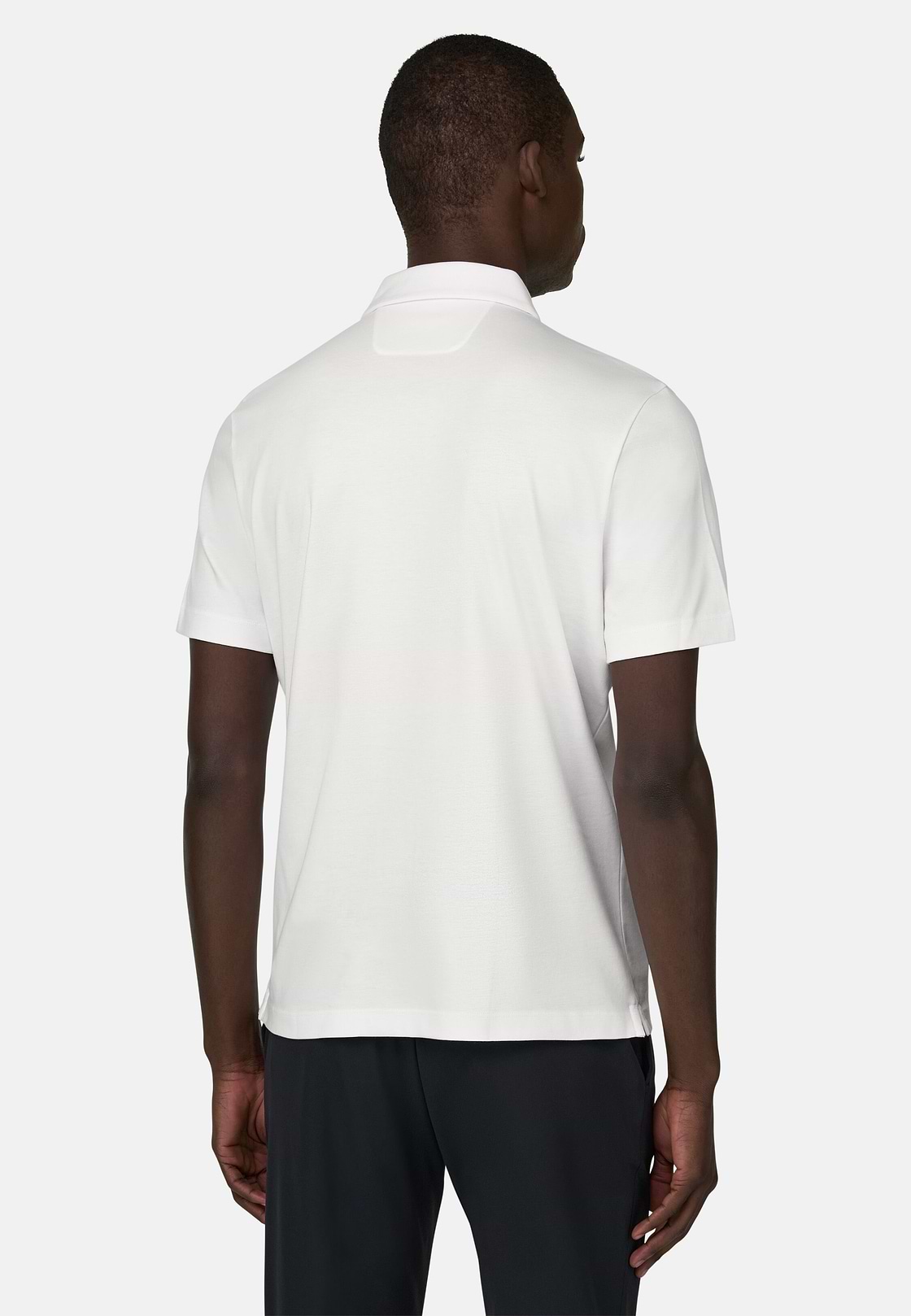 Polo En Interlock, Blanc, hi-res, 3
