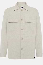 Veste Chemise En Lin, Sable, hi-res