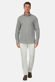 Polohemd Aus Japanischem Jersey Regular Fit, Militärgrün, thumb, 2