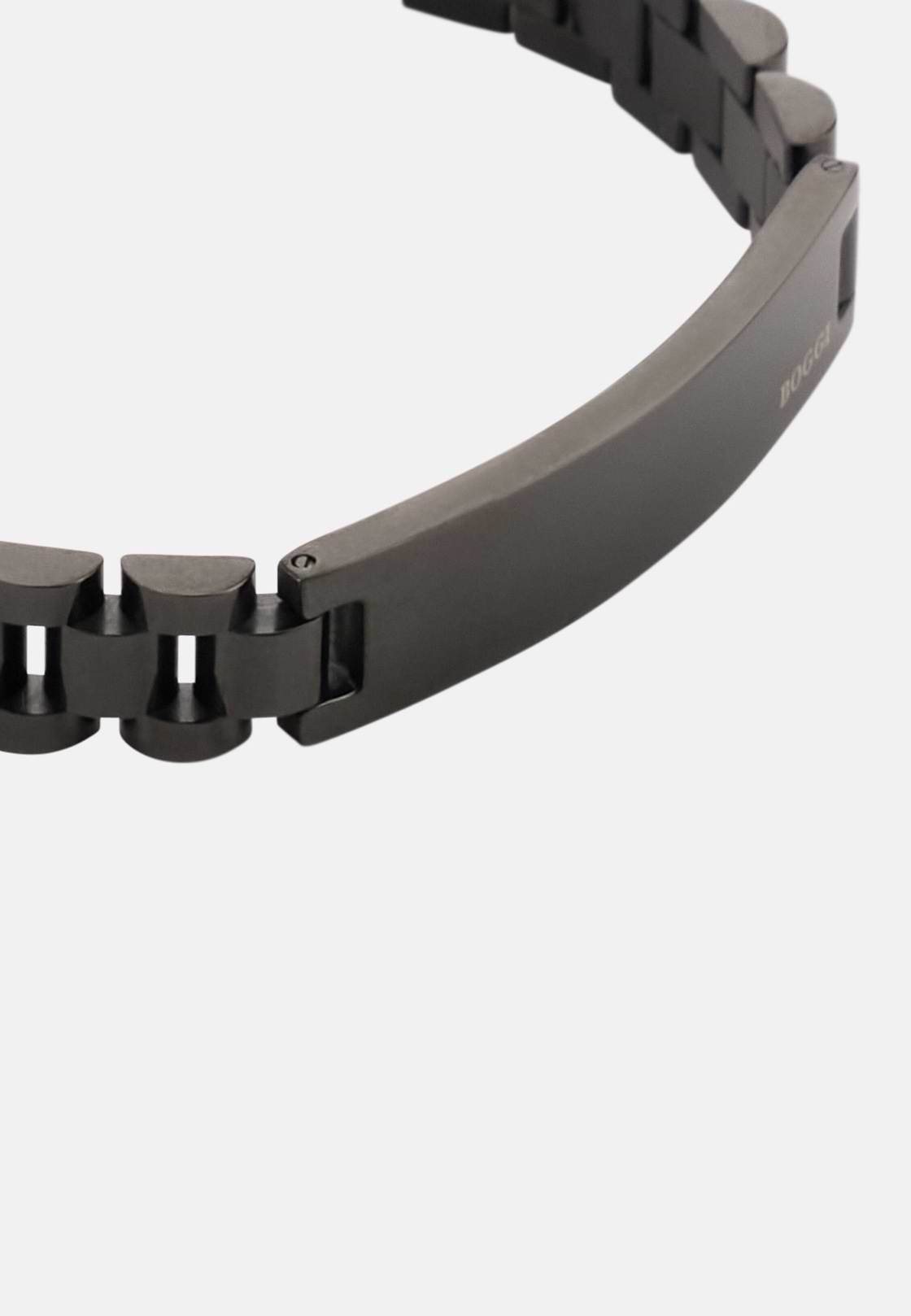 Edelstahl-Armband, Schwarz, hi-res, 2