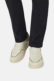 Sneaker Journey aus Ledermix, Creme, thumb, 2