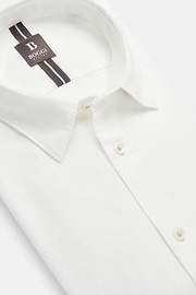 Regular Fit Cotton Shirt, White, hi-res