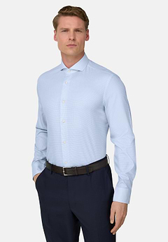 Camicia A Quadretti Di Cotone Slim Fit