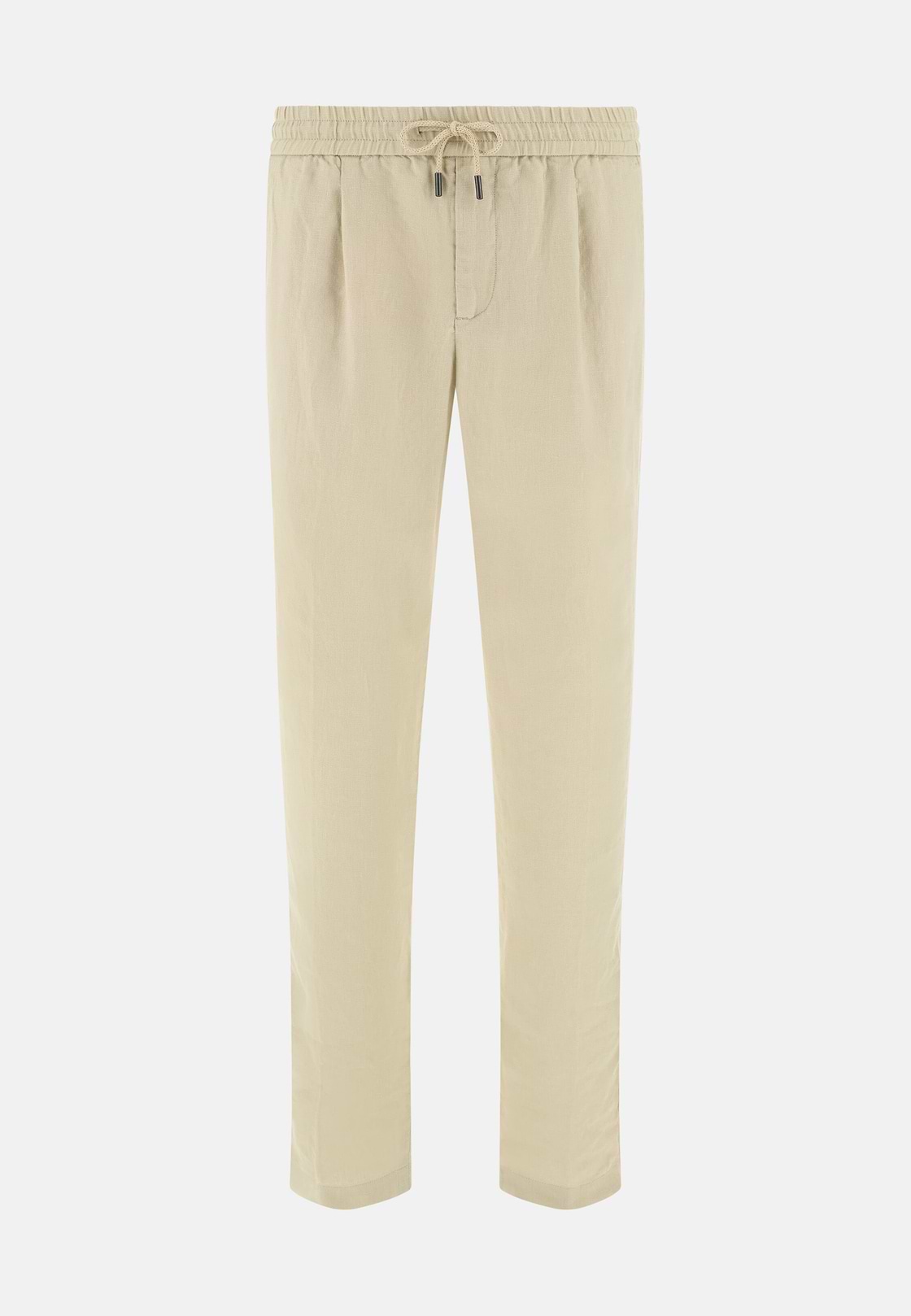 Linen Coulisse Pants, Sand, hi-res, 5