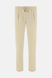Linen Coulisse Pants, Sand, thumb, 5