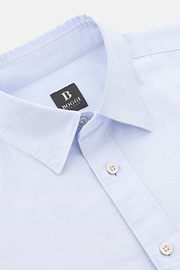 Hemd Aus Oxford-Baumwolle Regular Fit, Hellblau, thumb, 5