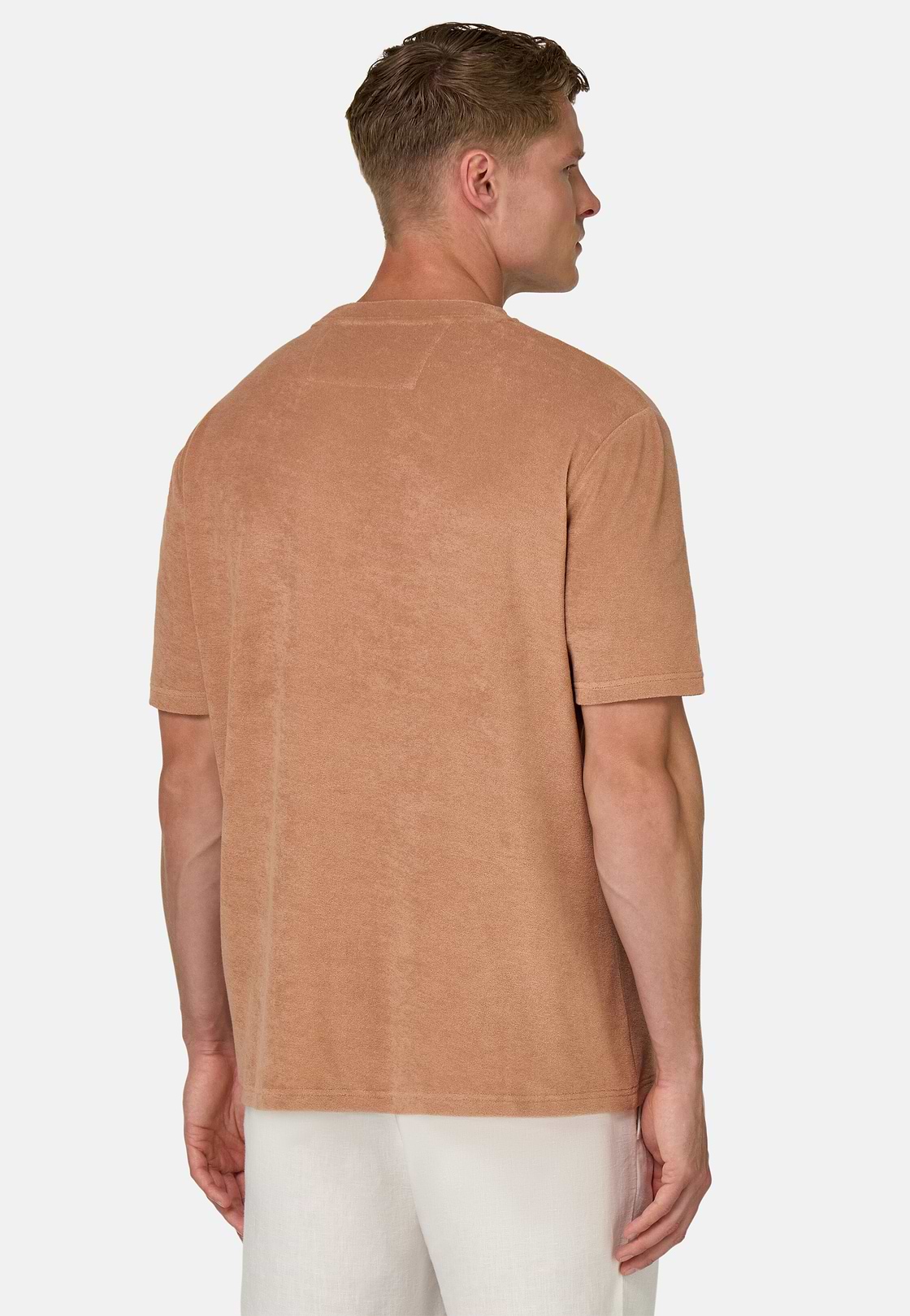 Cotton/Nylon T-Shirt, Rot, hi-res, 3