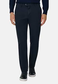 Trousers in Stretch Cotton Tencel
