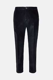Pantalon En velours Extensible, bleu marine, hi-res