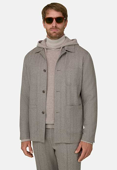 Giacca Camicia Resca in Lana