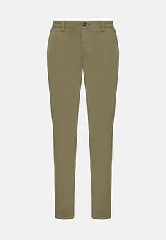 Pantaloni In Cotone Elasticizzato