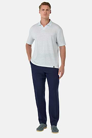 Pantalon En Lin, bleu marine, hi-res