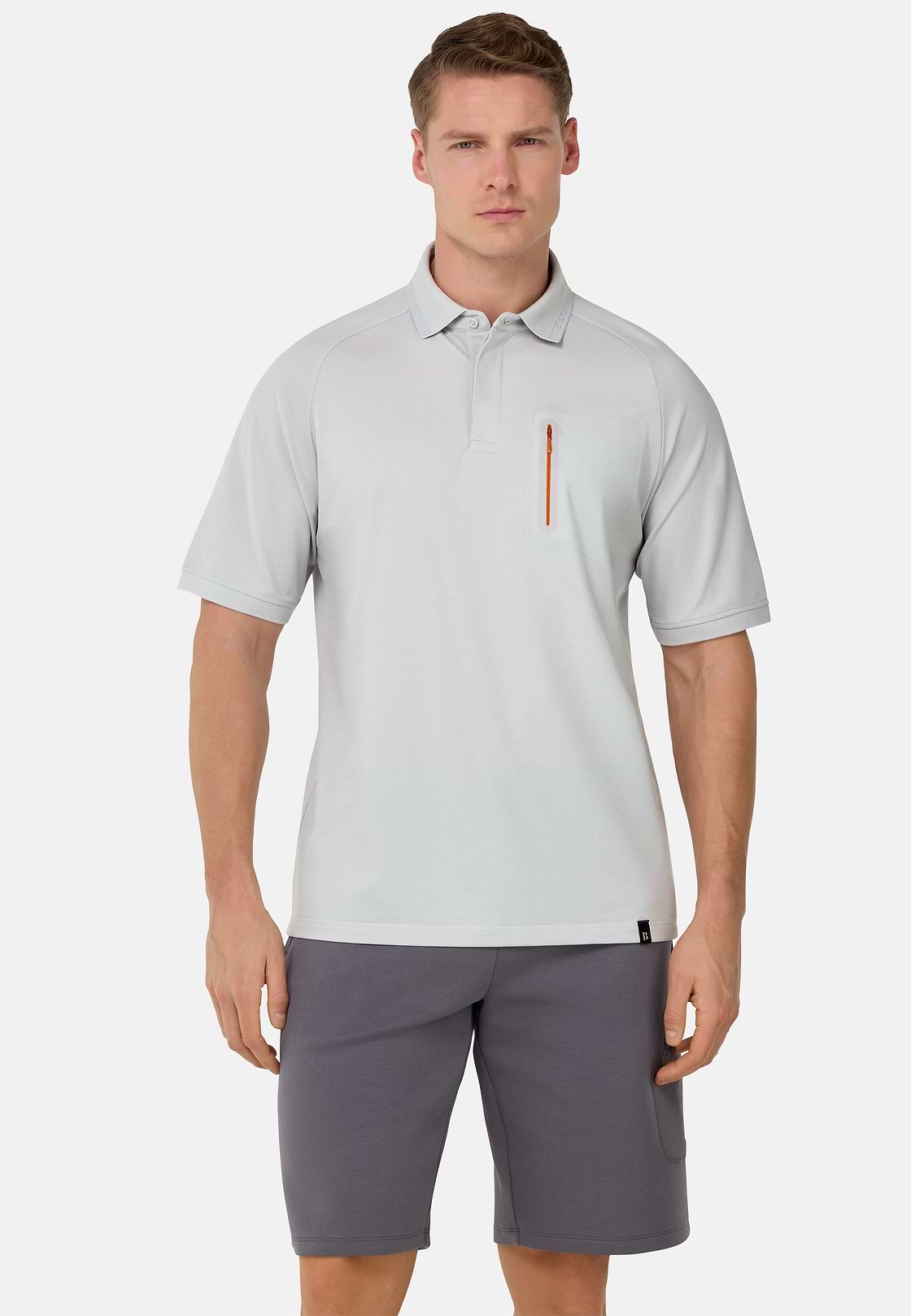Polo En Piqué Cool Jade-Fresh, La glace, hi-res