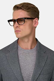 Veste Micromotif fantaisie Mixte Coton, Gris, thumb, 3