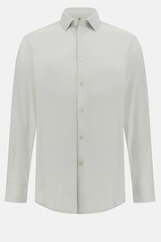 Chemise En Nylon Extensible Slim Fit, La glace, hi-res