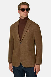 Blazer Herringbone Cotton Blend B Jersey, Rot, thumb, 1