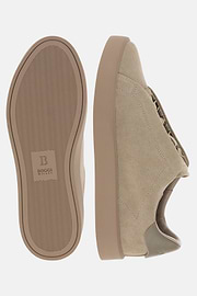 Essence Suede Trainers, Taupe, thumb, 4