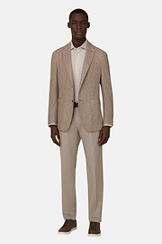 Giacca Resca In Misto Cotone, Taupe, thumb, 1