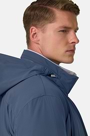 Technical Fabric Bomber Jacket, Light Blue, thumb, 4