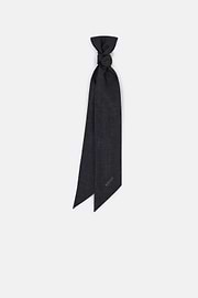Bandana van Zijde, Black, thumb, 2