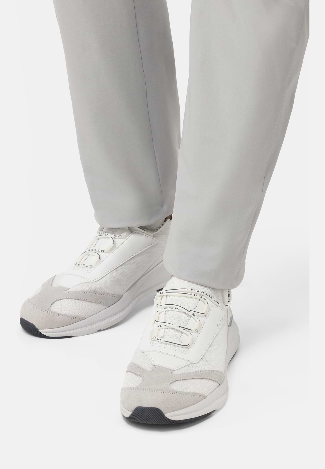 Tech Sneakers in Jersey, Ice, hi-res