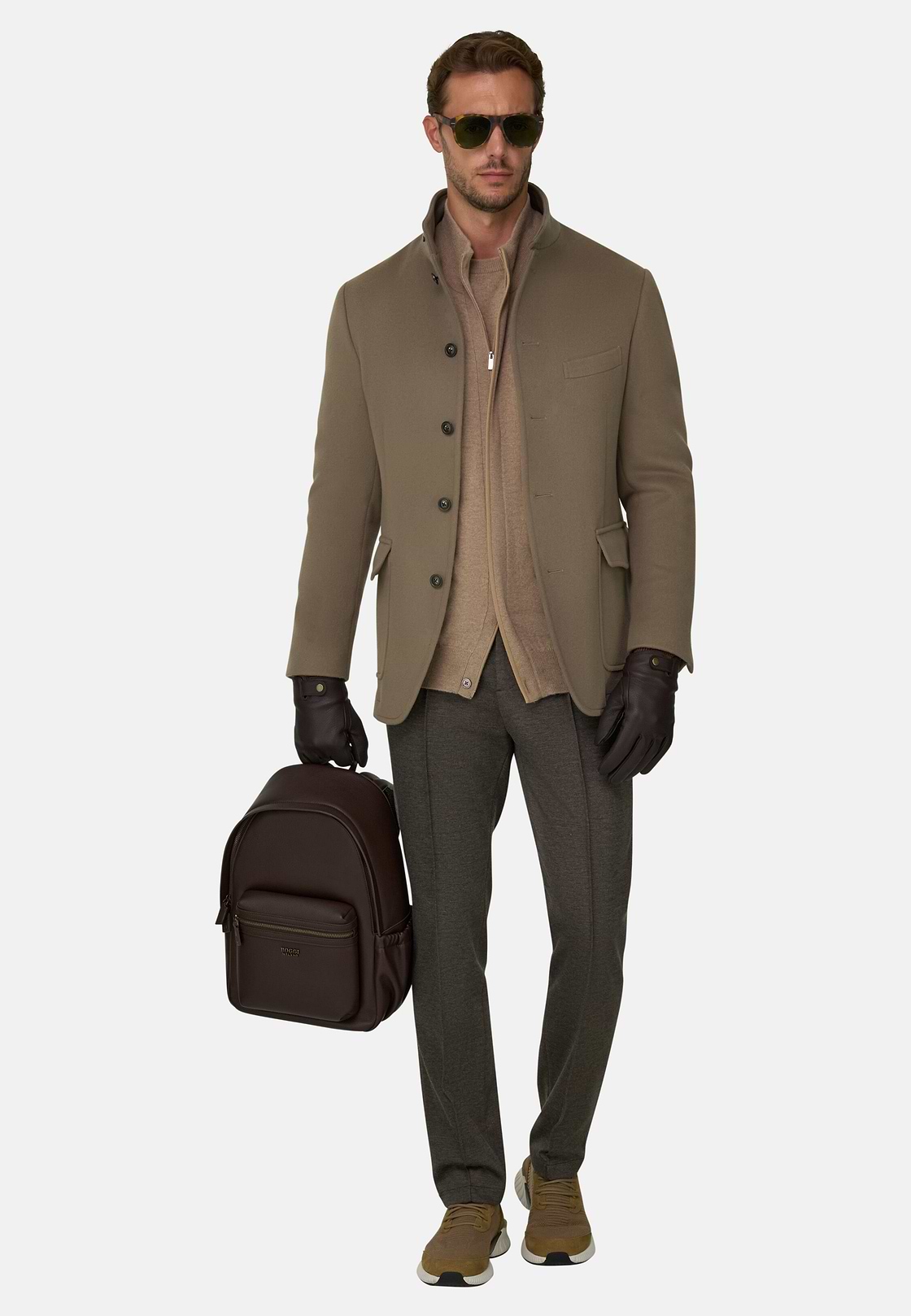 Peacoat in Wool, CAML, hi-res, 2