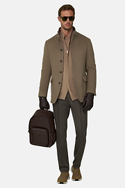 Peacoat in Wool, CAML, thumb, 2