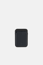 MagSafe Card Holder in Leather with Gift Box, Black, thumb, 1