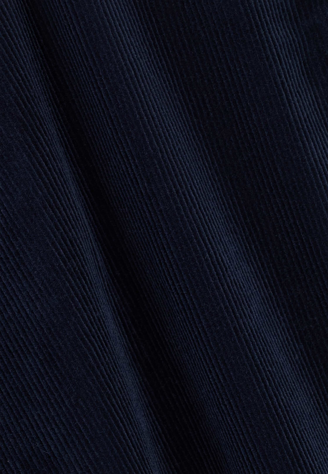 Trousers in Stretch Velvet, Navy blue, hi-res, 4
