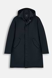 Raincoat in Technical Fabric, Navy blue, thumb, 6