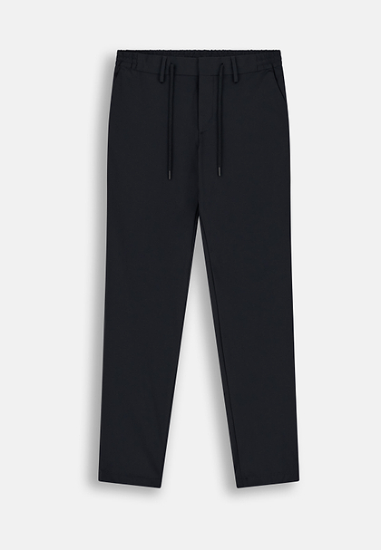 Pantalón De Nailón Elástico B Tech, Negro, hi-res