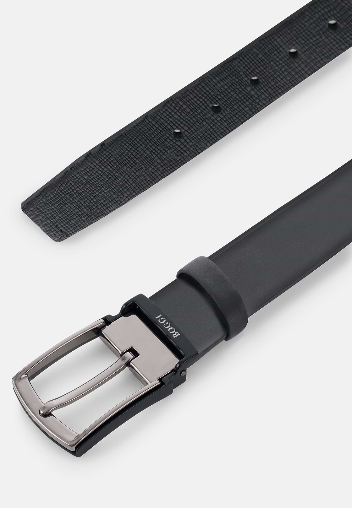 Belt in Leather with Gift Box, Black, hi-res, 2