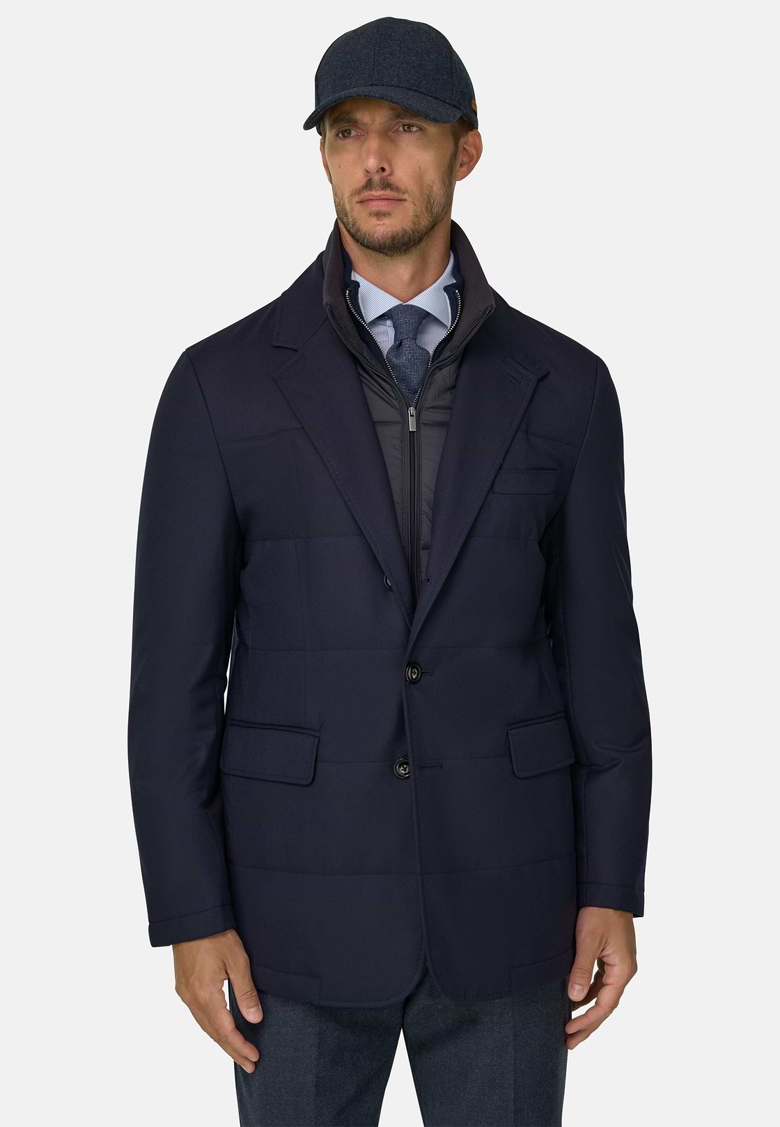 Jack Gemêleerd in Wol, Navy blue, hi-res, 1