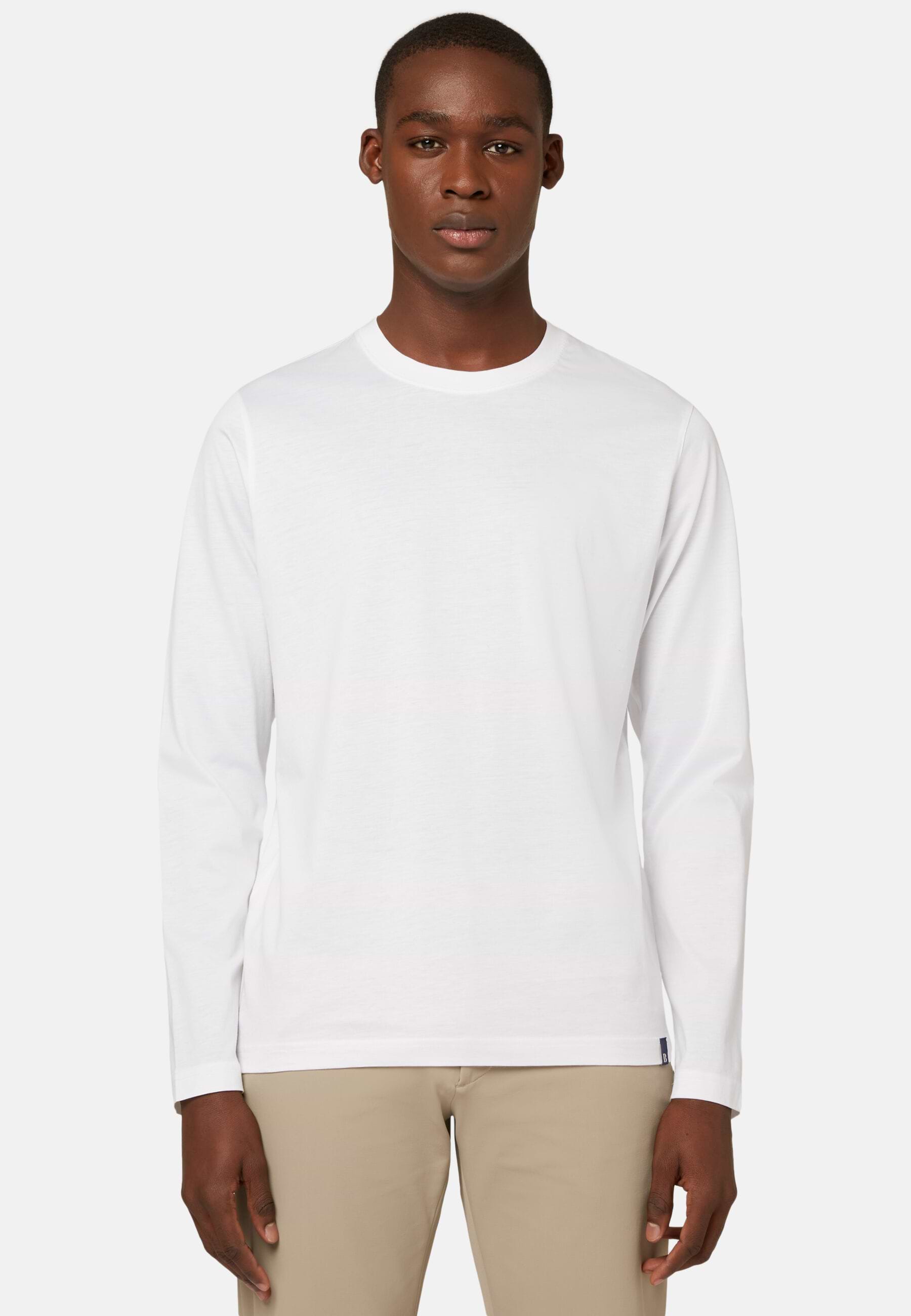 Long-sleevedPimaCottonJerseyT-shirt t-shirts - Image 3