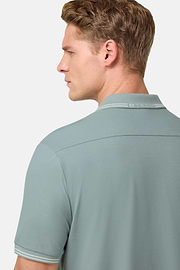 Cool Jade-Fresh Piqué Polo Shirt, Light Green, hi-res